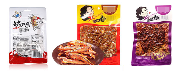 小鱼干真空食品包装机械实拍图样品图